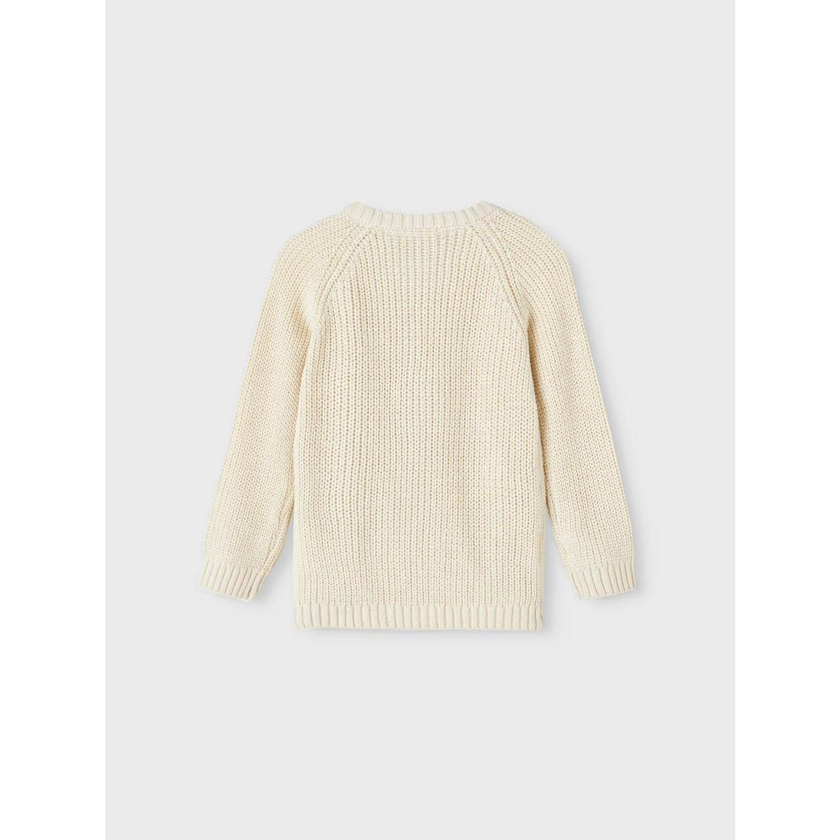 Lil'Atelier Turtledove Nmnemlen Lin Ls Knit Card Lil Noos