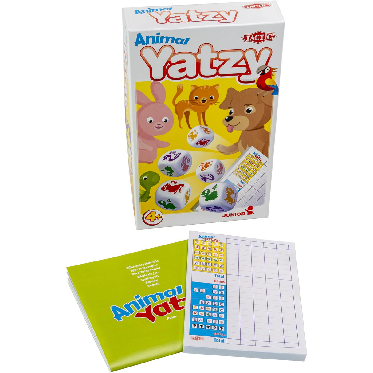 Tactic Games Yatzy With Dyr Rejse Spil