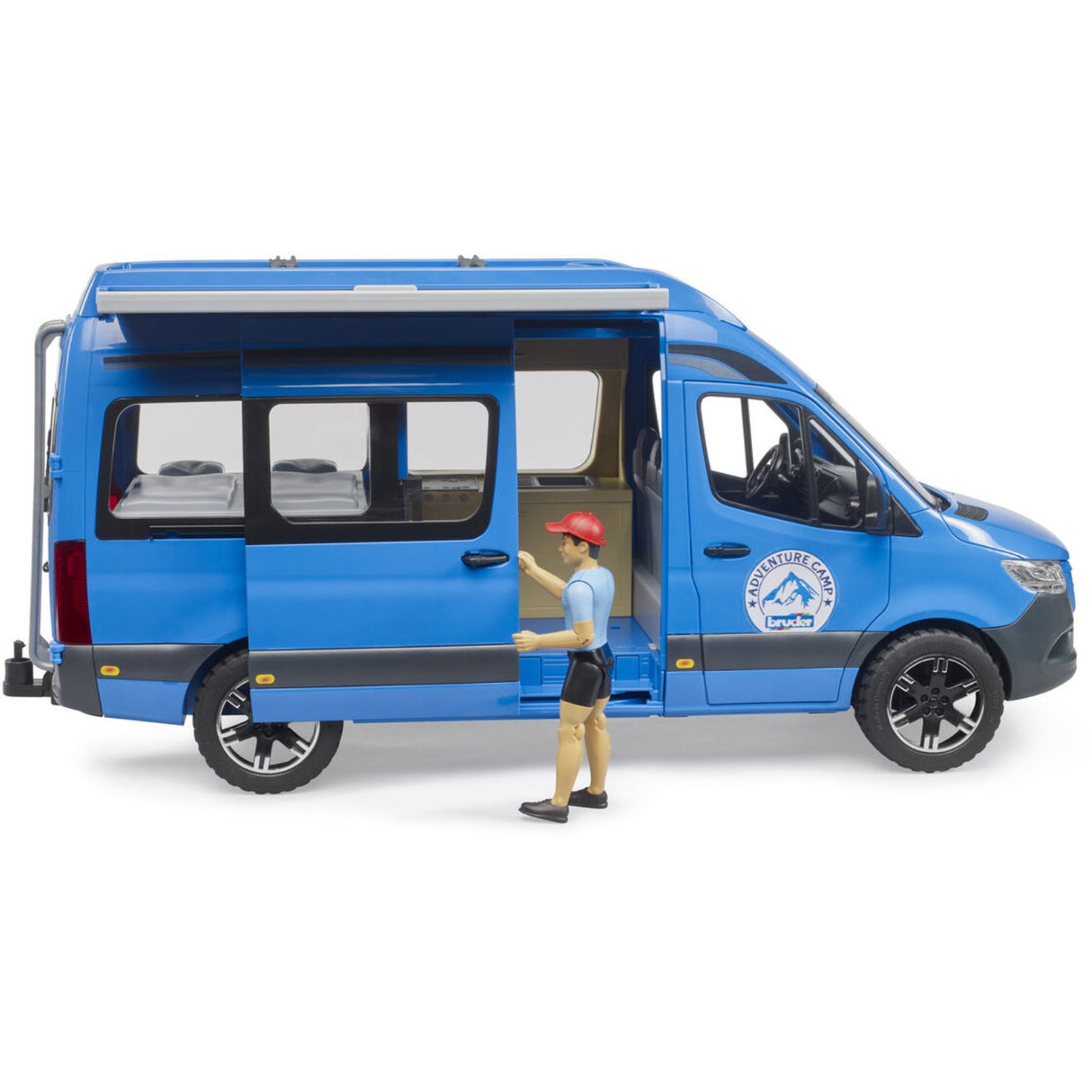 Bruder Mb Sprinter Camper With Chauffør Og Accessories