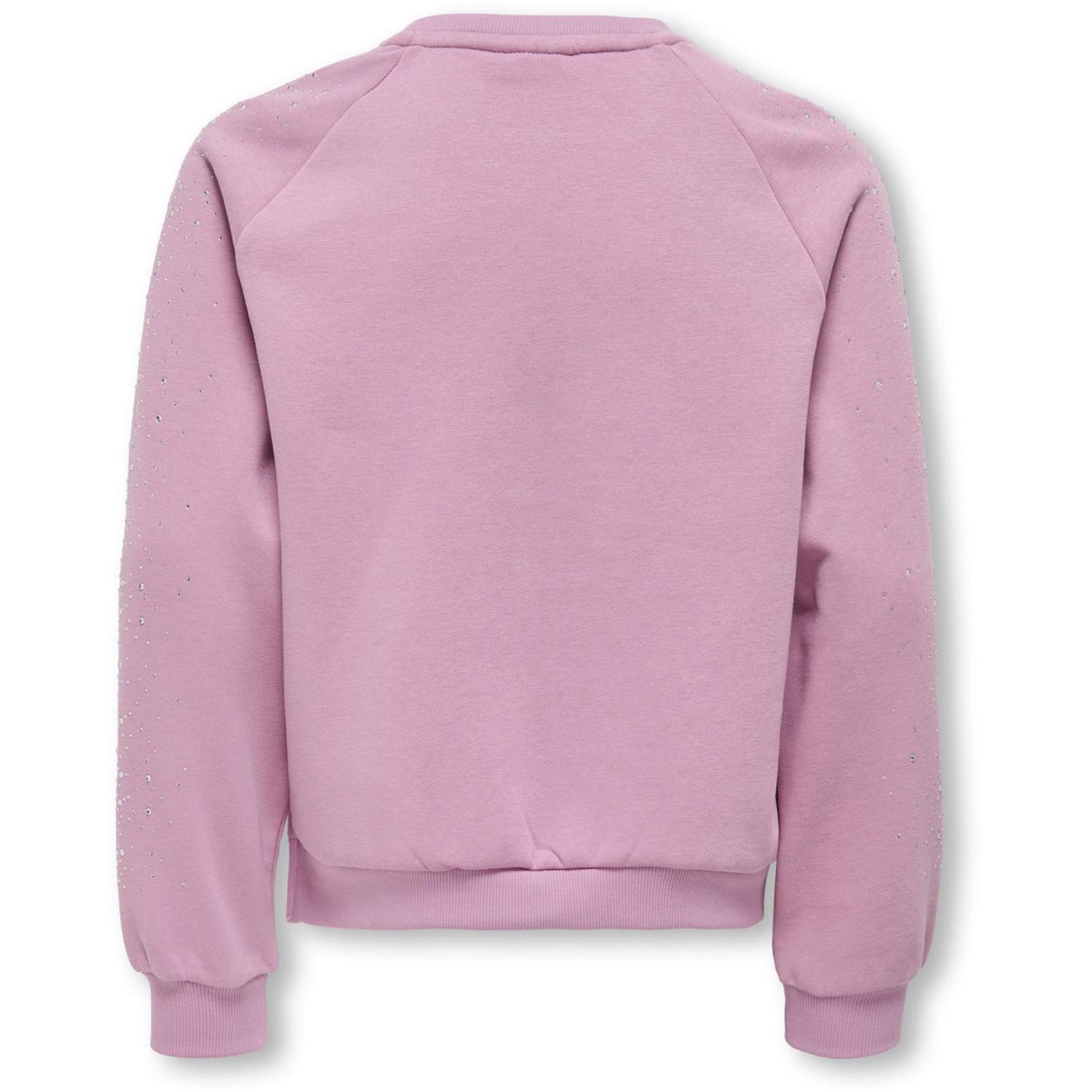 kids ONLY Mauve Orchid Rhinestones Kogzenna Life Ls Oversize Rhinestone Swt