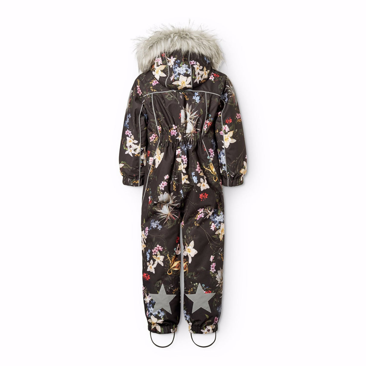Molo Paisley Flowers Polaris Fur Junior Snowsuit