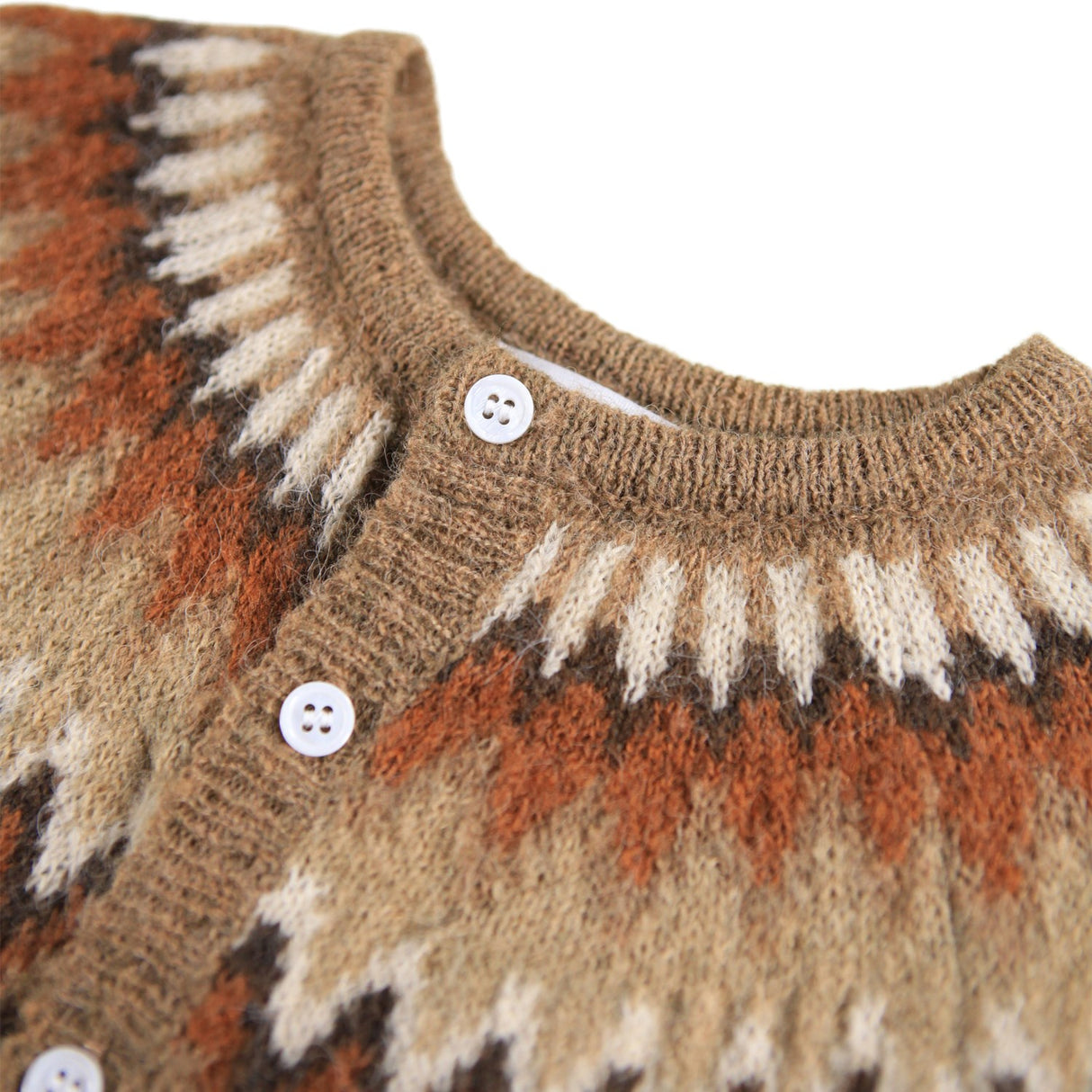 Molo Light Browns Frej Bodysuit Knit