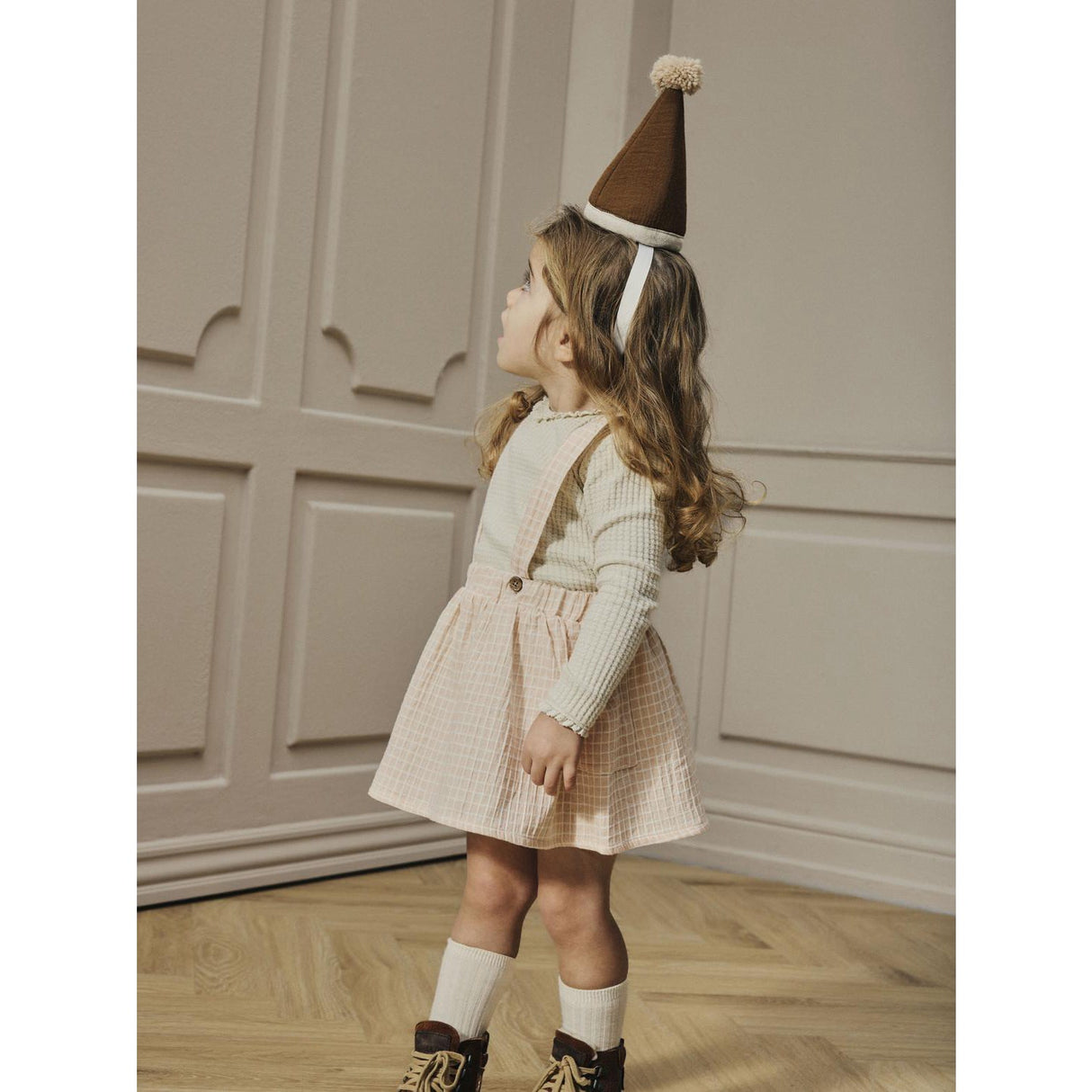 Lil'Atelier Turtledove Nmfosanne Ls Slim Top Lil