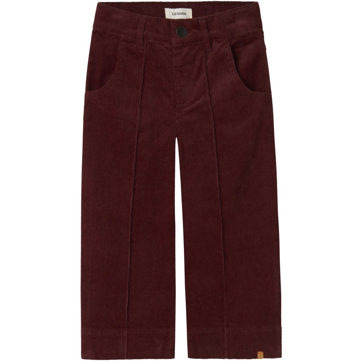 Lil'Atelier Hot Chocolate Nmfobert Cord Wide Pant 4122-Hg Lil