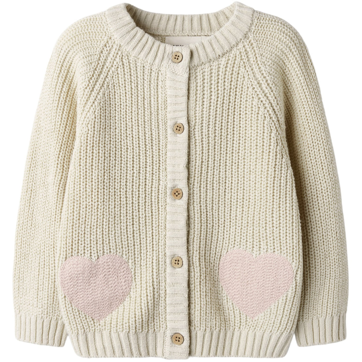 Lil'Atelier Turtledove Nmfemlen Len Ls Knit Card Lil