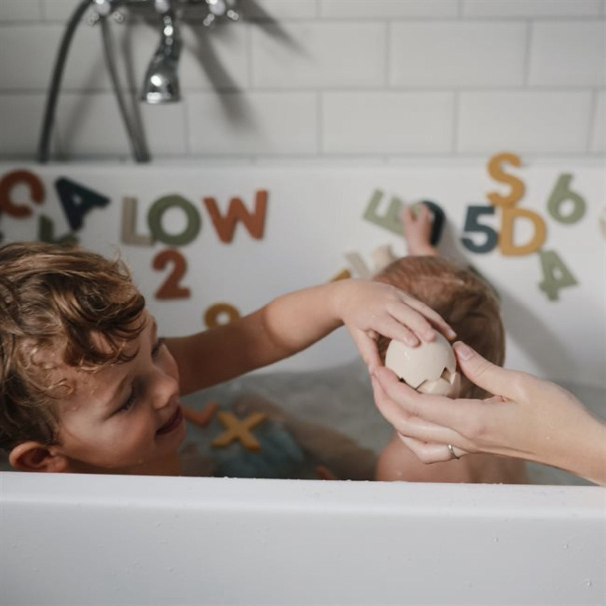 Mushie Dino Mold Free Bath Play Set 5-Pack