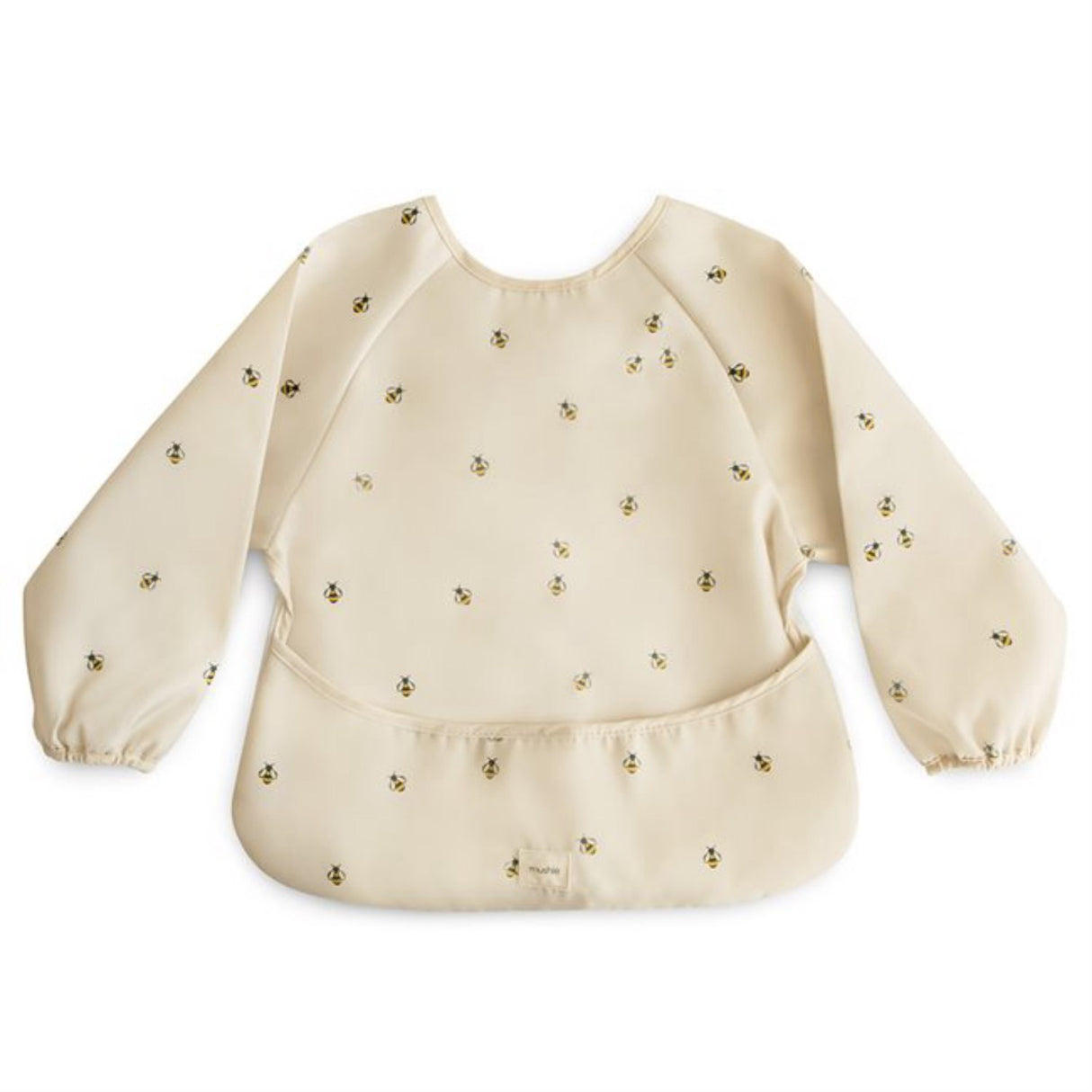 Mushie Bees Long Sleeve Bib