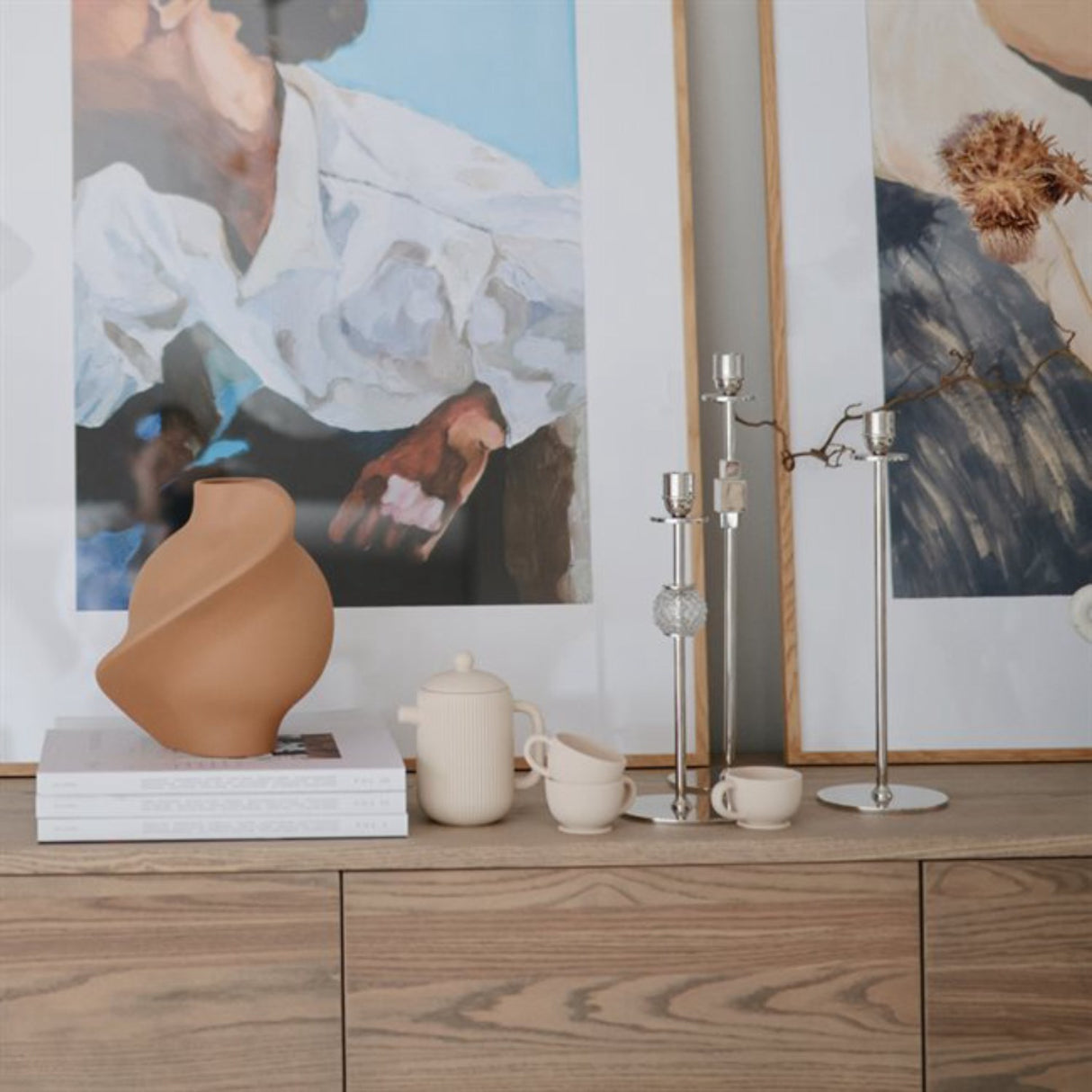 Mushie Shifting Sand Silicone Play Tea Set