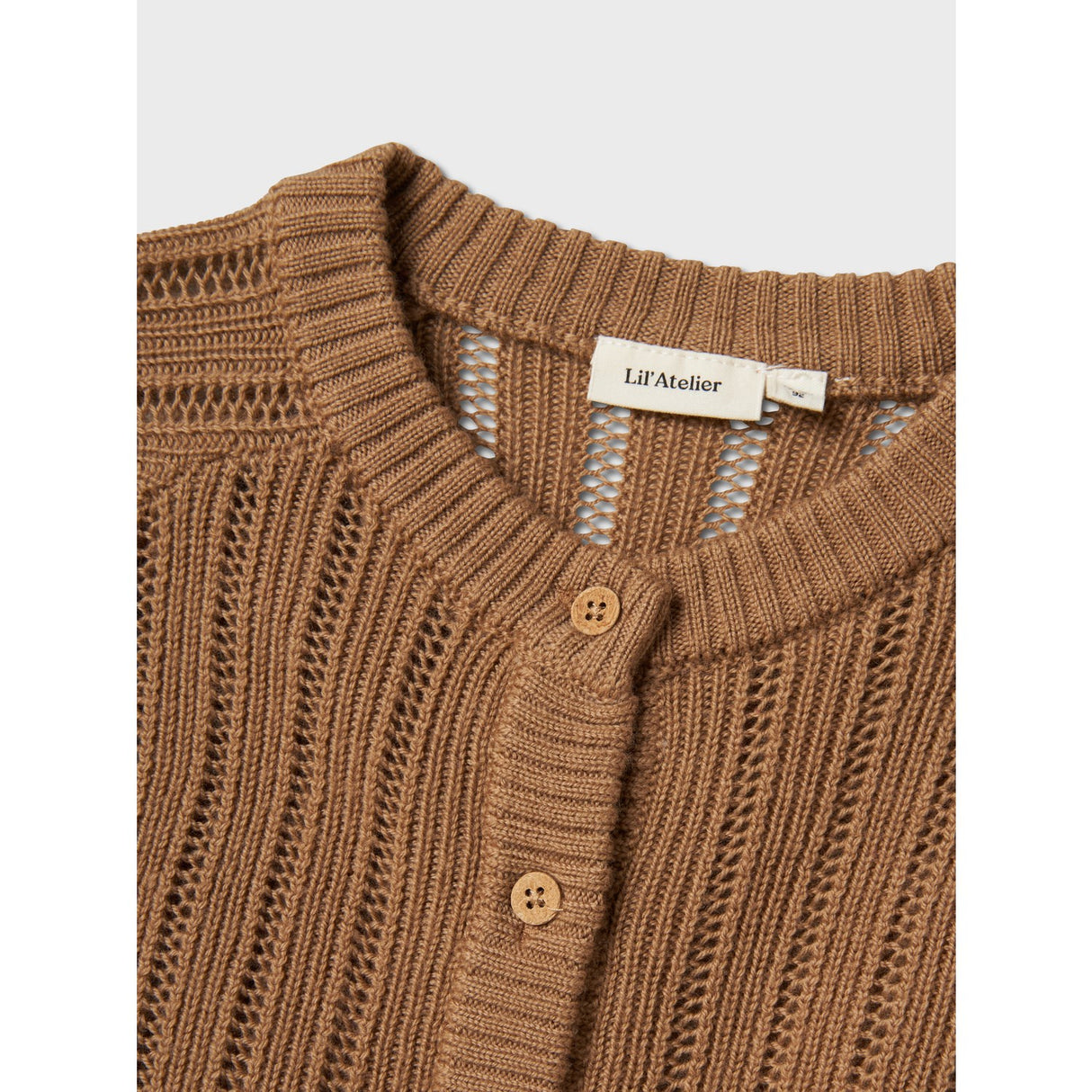 Lil'Atelier Tigers Eye Nmmnomo Ls Knit Card Lil