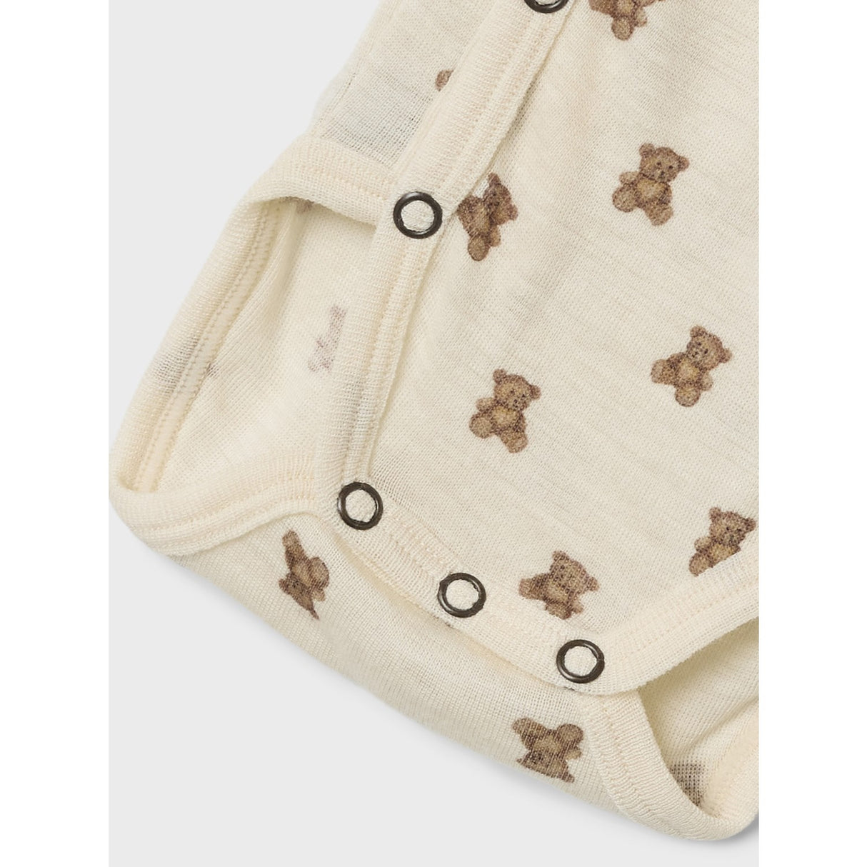 Lil'Atelier Turtledove Melange Nbnnalu Wo/Mo Ls Slim Wrap Body Lil