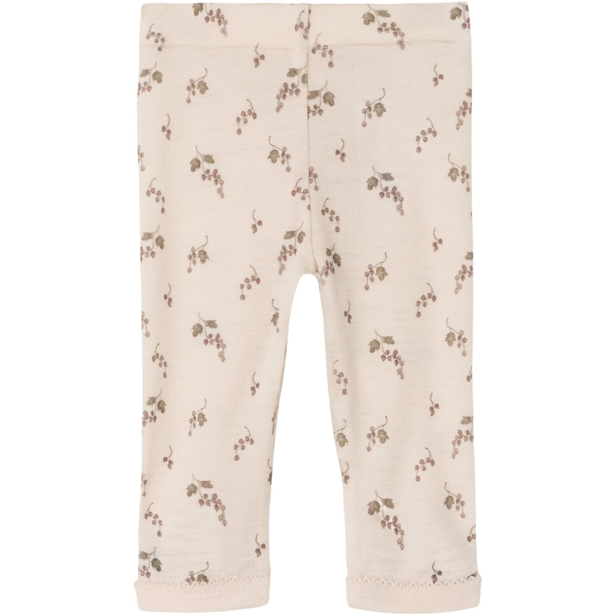Lil'Atelier Morganite Berry Nbfnoel Nia Wool Slim Leggings Lil Noos