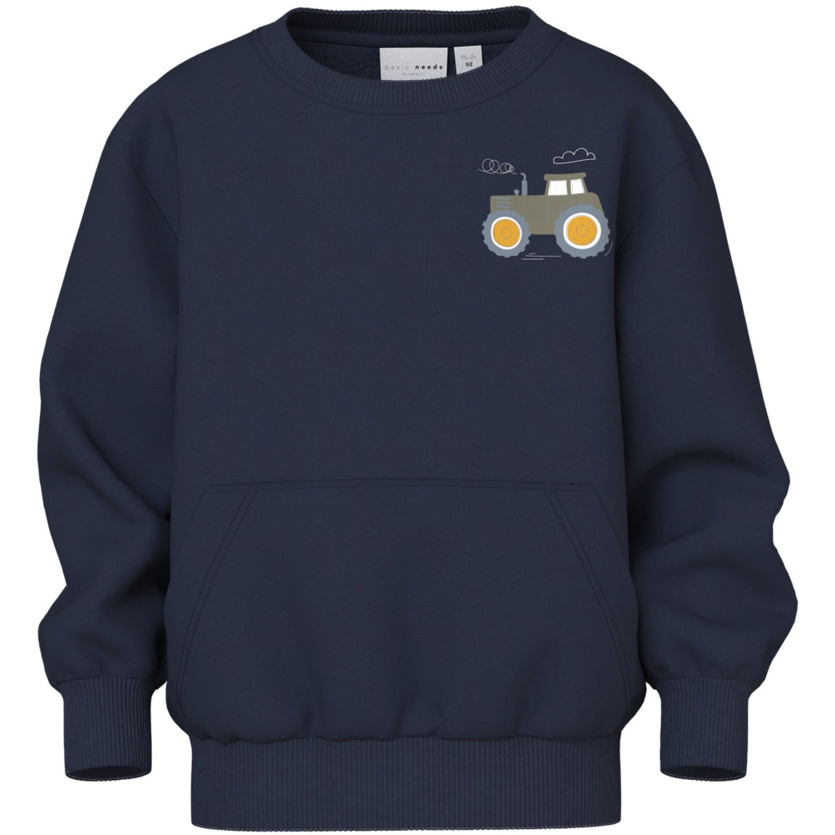 Name It Navy Blazer Tractor Nmmvugo Ls Nreg Sweat Bru