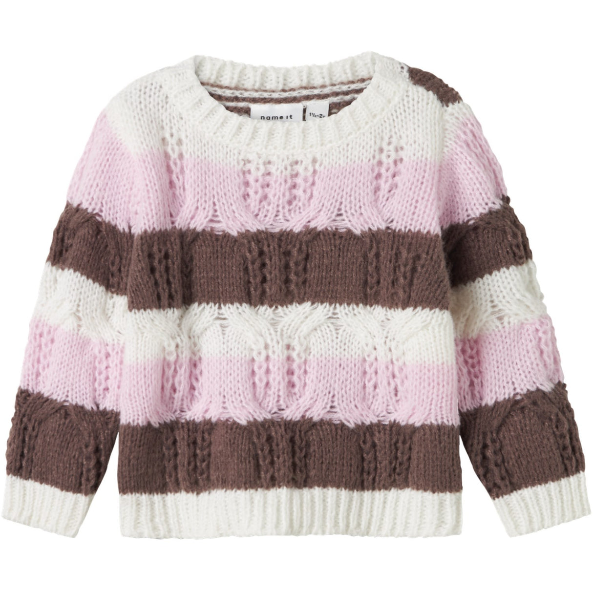 Name It Peppercorn Nmfnibo Ls Knit