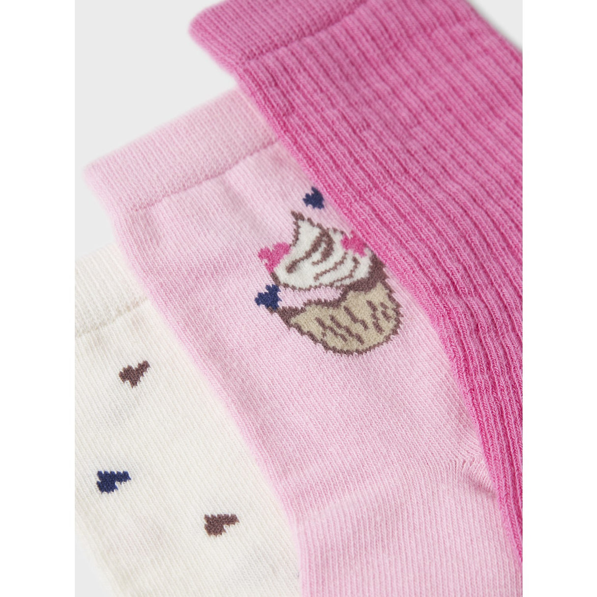 Name It Peppercorn Nmfnala 3-Pack Socks