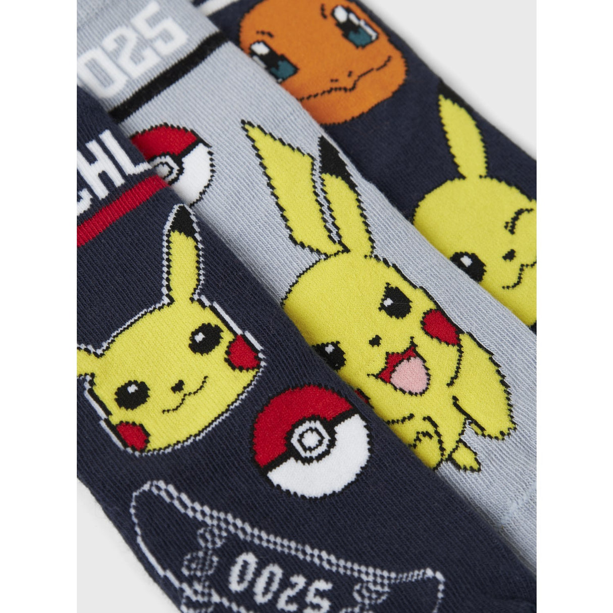 Name It Navy Blazer Nmmsantiago Pokemon 3-Pack Socks Sky