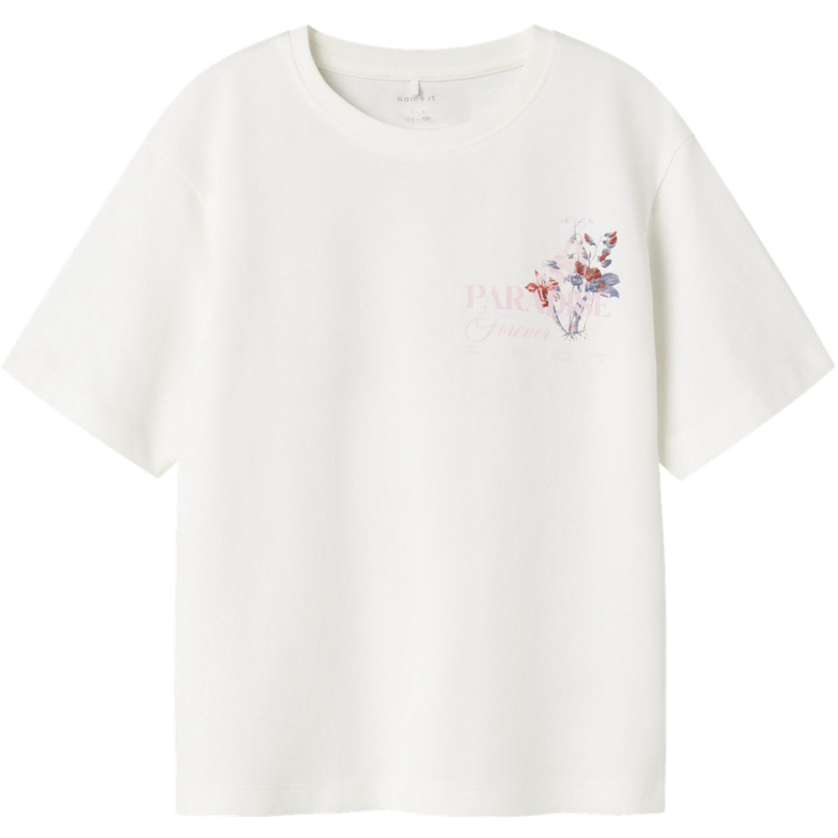 Name It Cloud Dancer Nkfnorla Ss Nreg Top