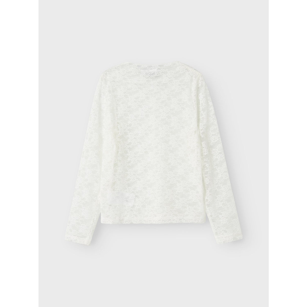 Name It Cloud Dancer Nkfnace Ls Top