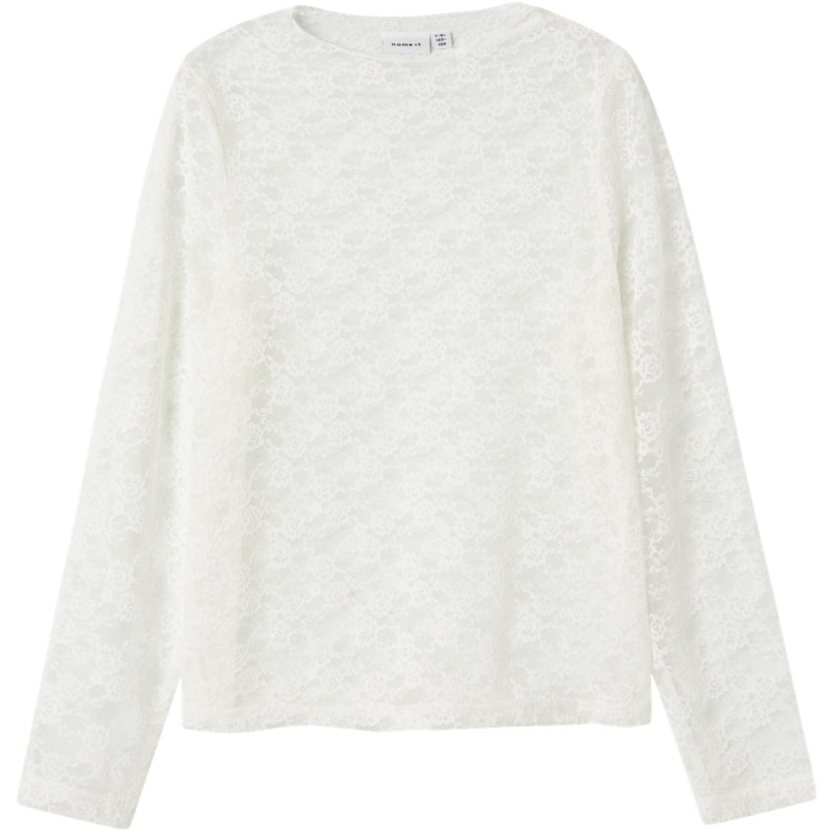 Name It Cloud Dancer Nkfnace Ls Top