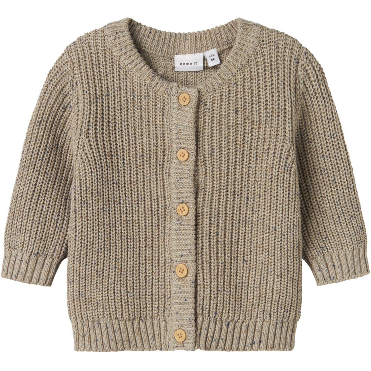 Name It Island Fossil Nbmnorman Ls Knit Card