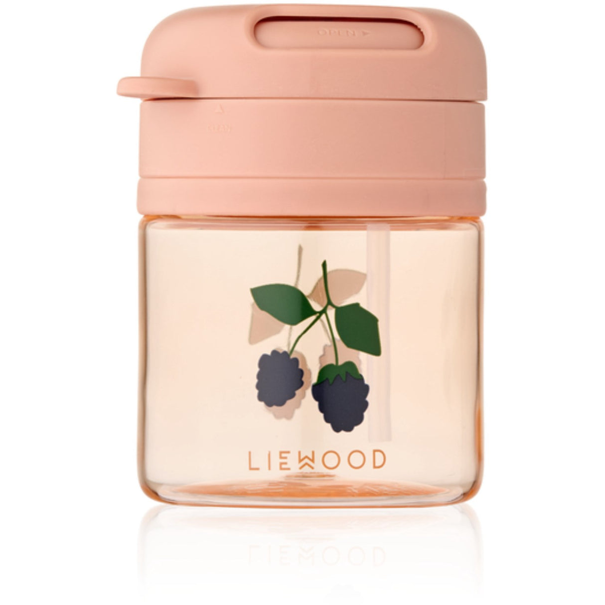 LIEWOOD Berry / Pale Tuscany Pavia Tritan Straw Cup 280ml