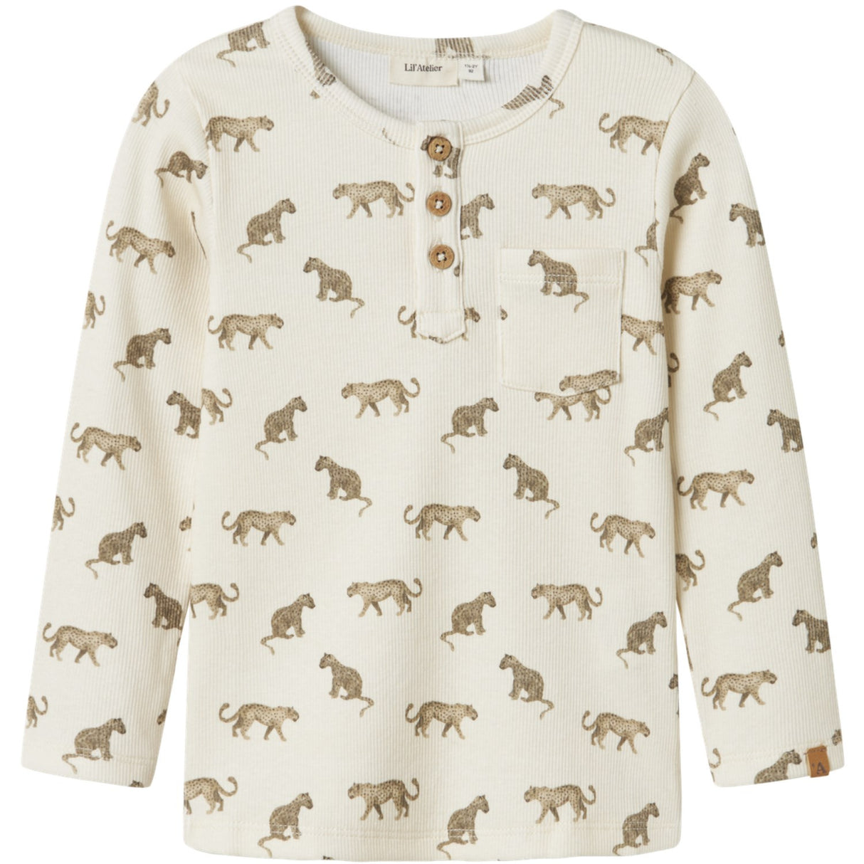 Lil'Atelier Turtledove Nmmlavo Eno Slim Ls Top Lil
