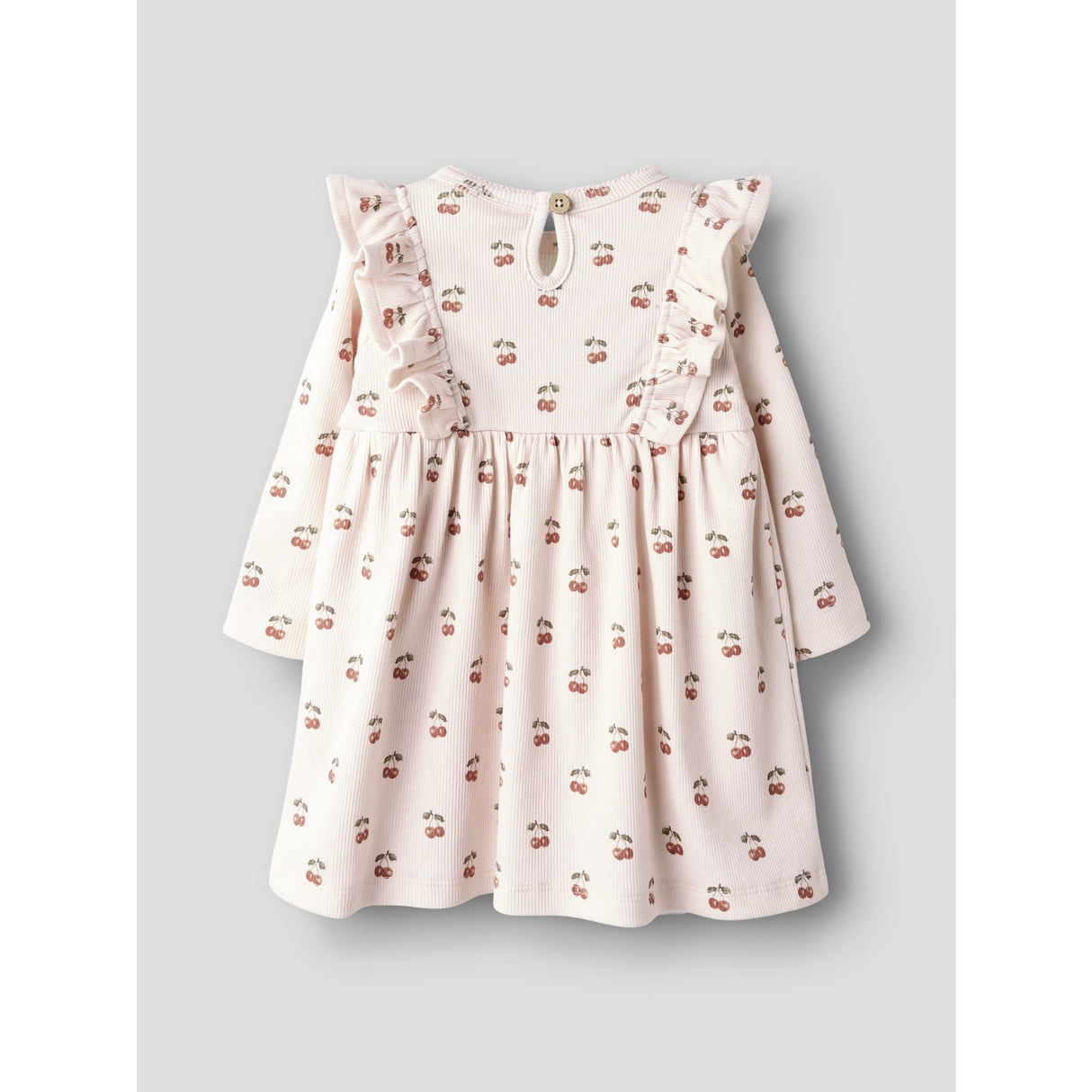 Lil'Atelier Silver Peony Cherry Nbflavo Ena Ls Reg Body Dress