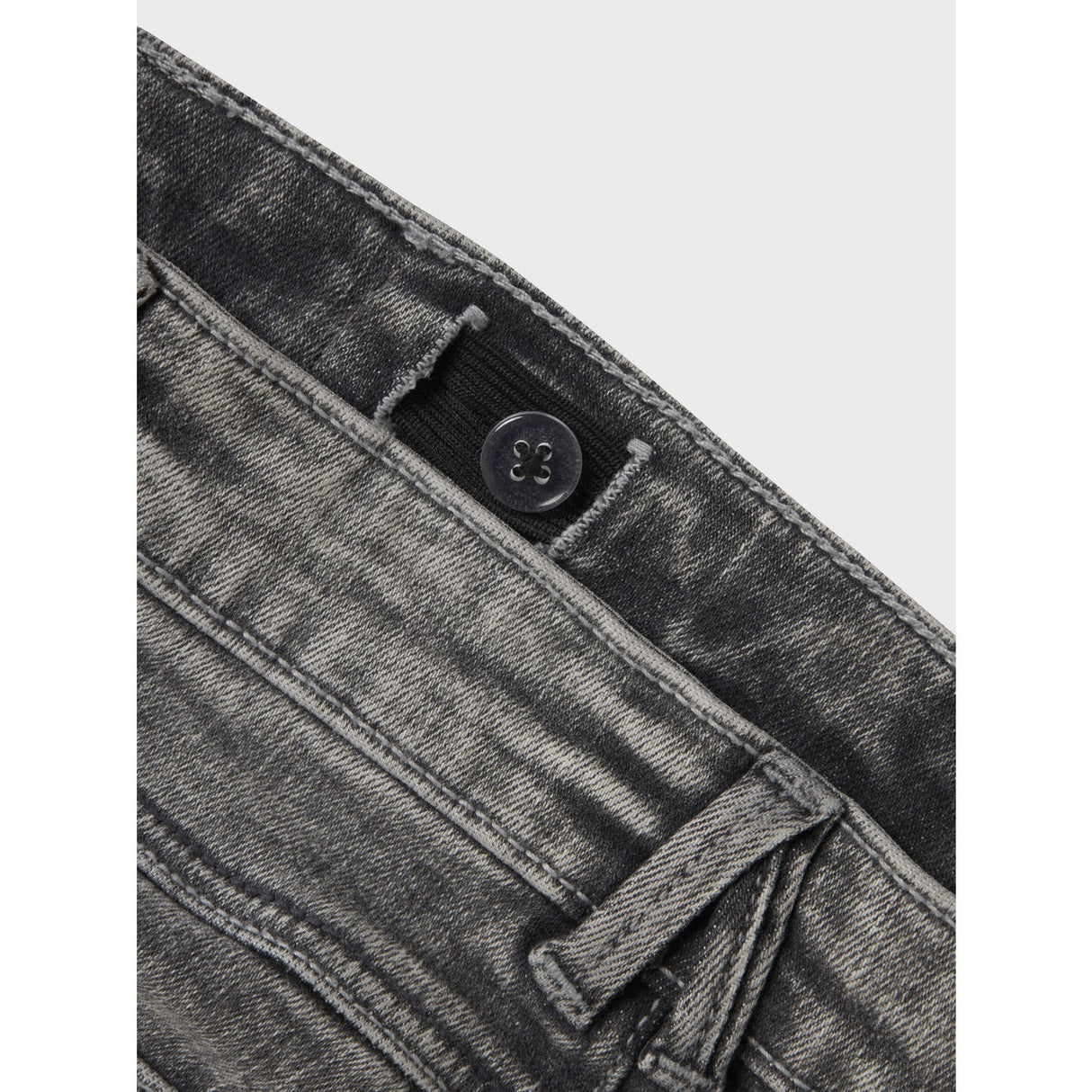 Name It Light Grey Denim Nkfpolly Skinny Boot Jeans 1142-Au Noos