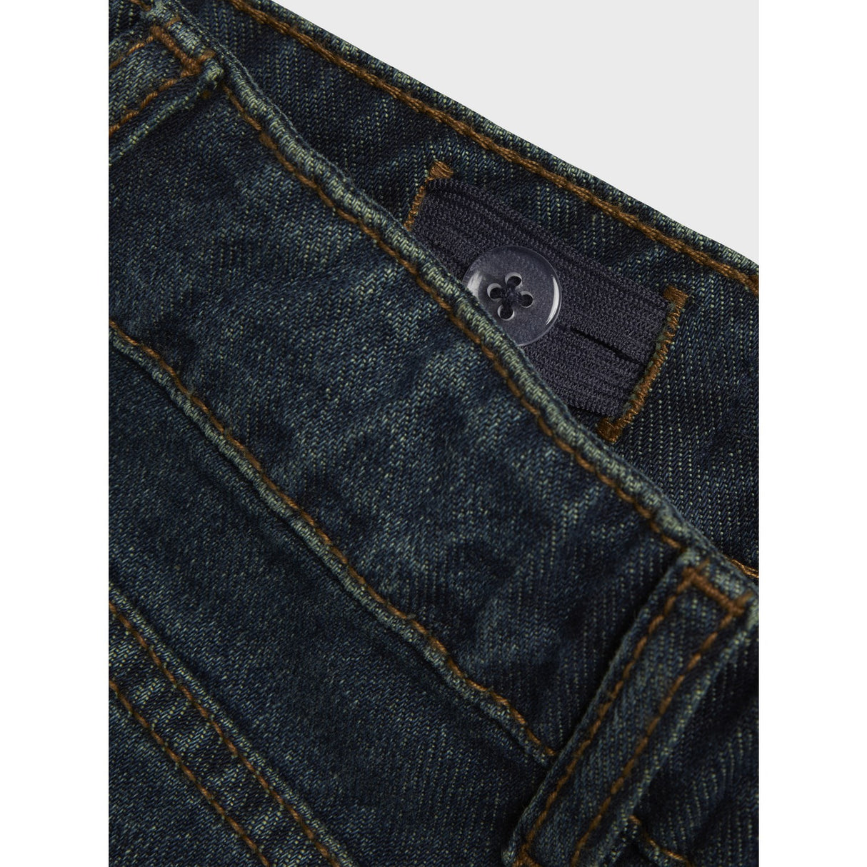 Name It Vintage Dark Blue Denim Nkmryan Straight Jeans 3418-Be Noos