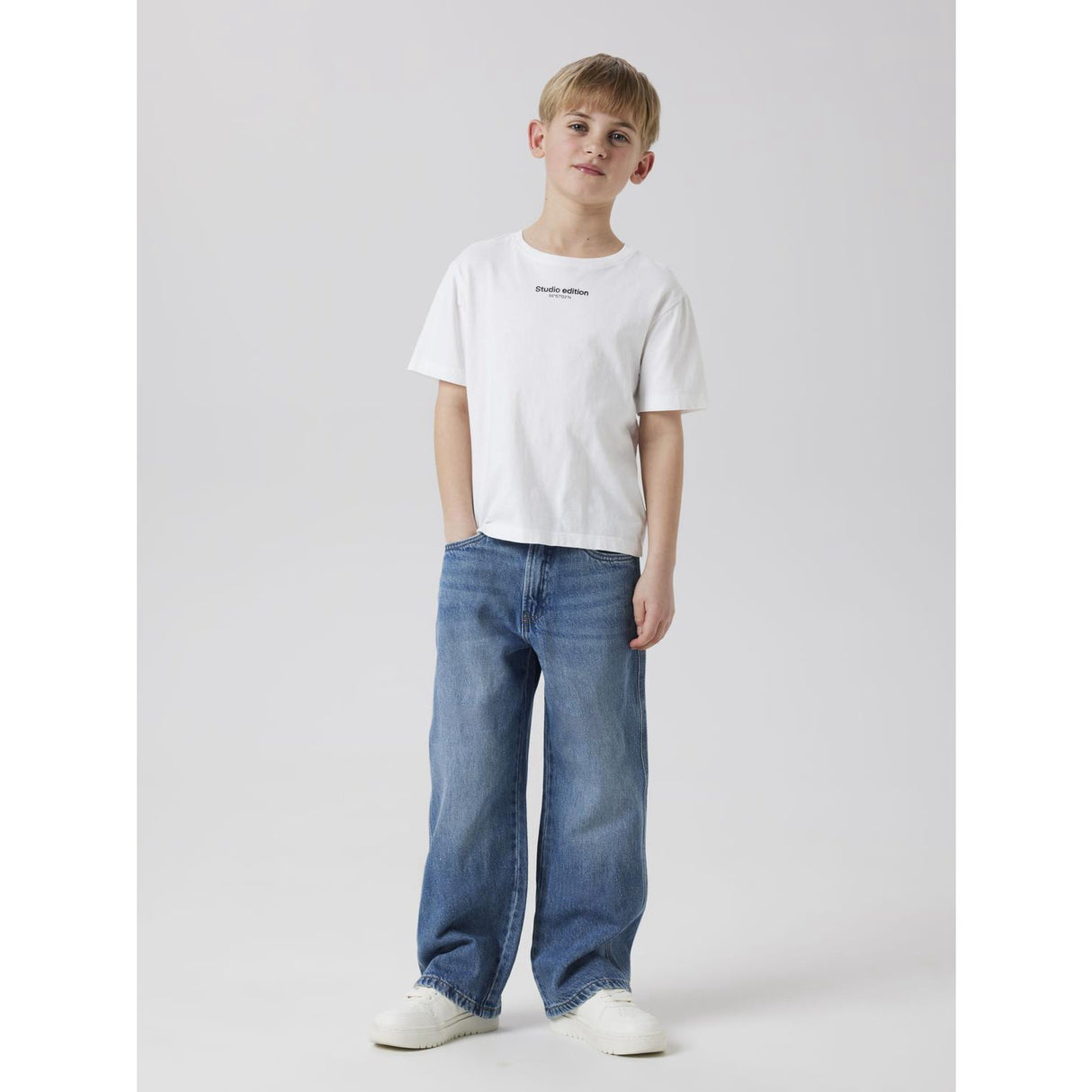 Name It Medium Blue Denim Nkmben Skater Jeans 1990-Ld Noos