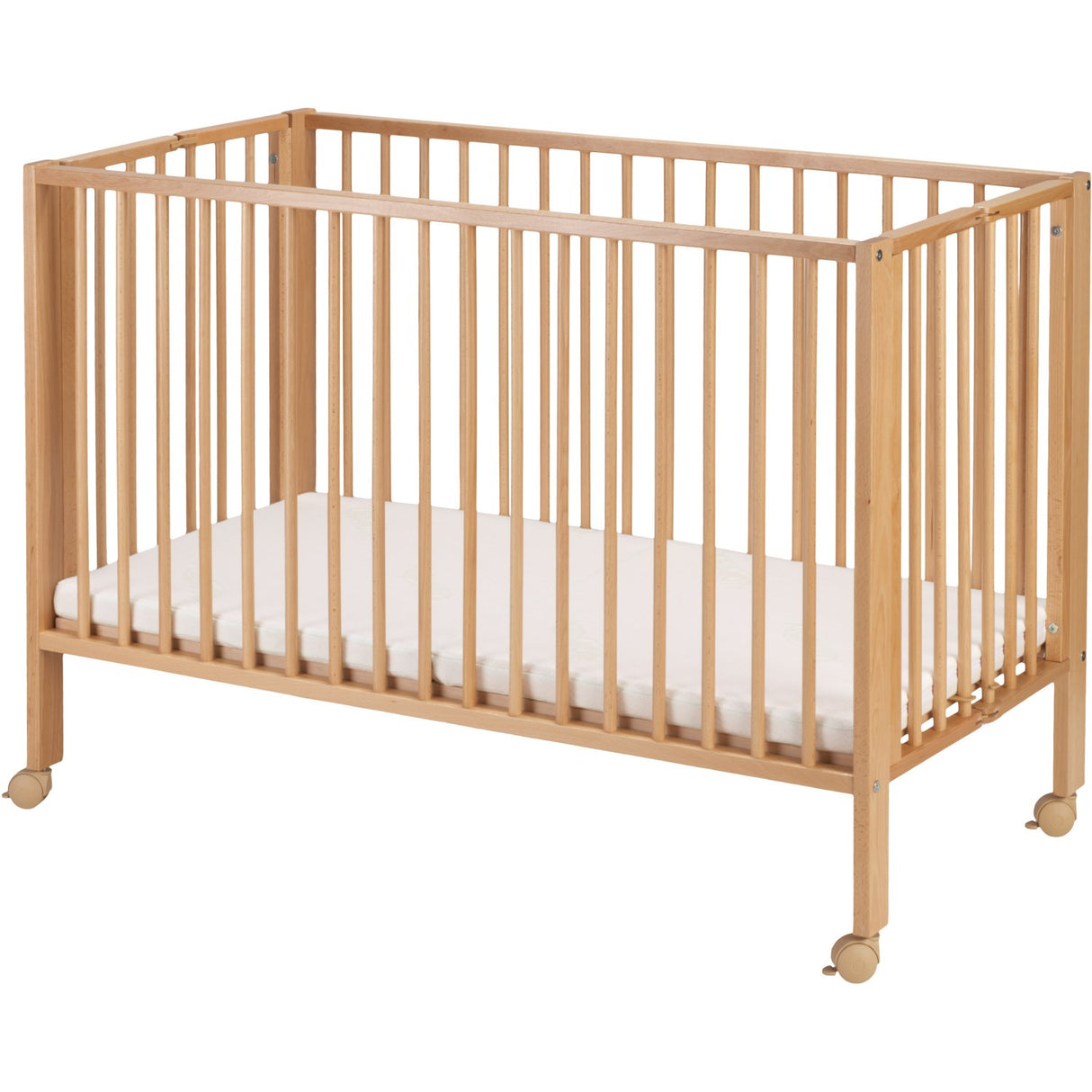 tiSsi® Nature Jori Sammenklappelig Bed Massiv Beech