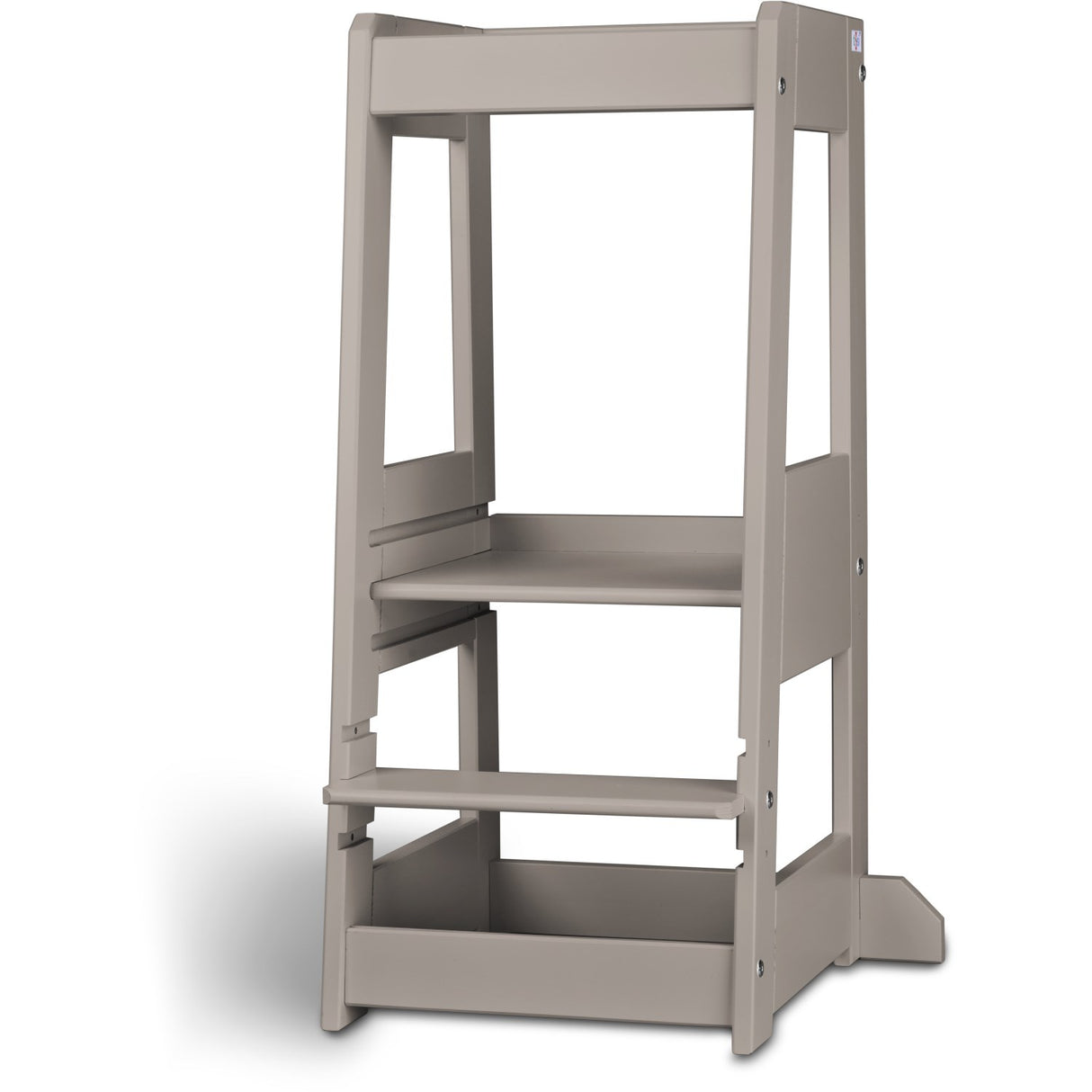 tiSsi® Stormy Grey Laquer Felix Learning Tower Massiv Beech