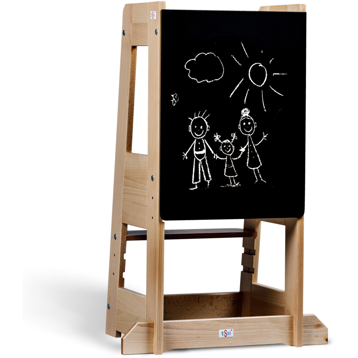 tiSsi® Black Felix Sort Tavle Til Learning Tower Felix