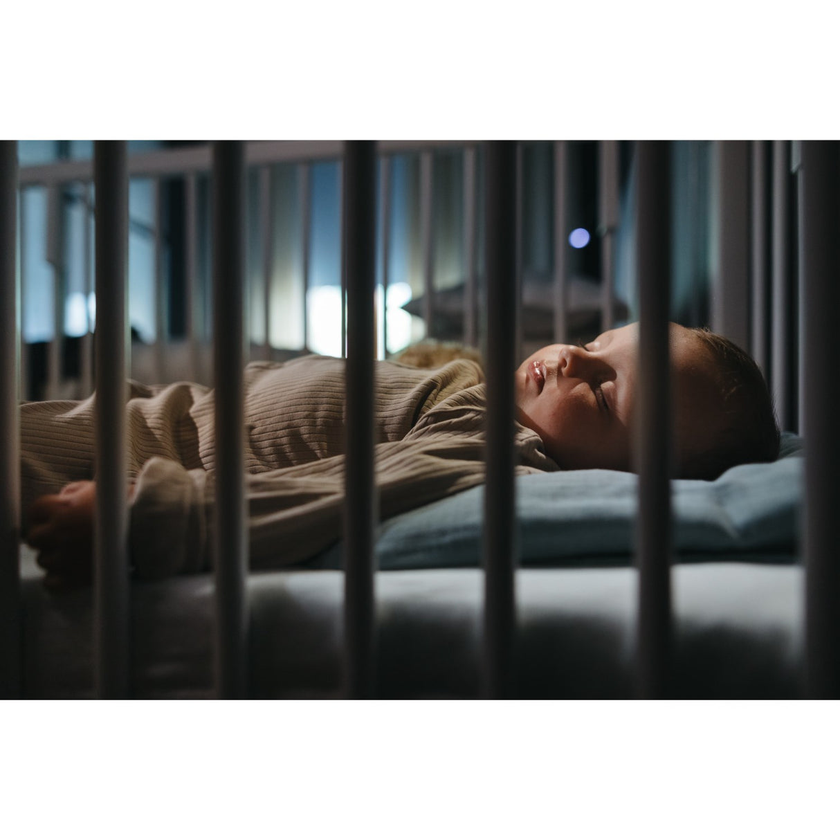 tiSsi® White Laquer Hajo Barneseng Massiv Beech