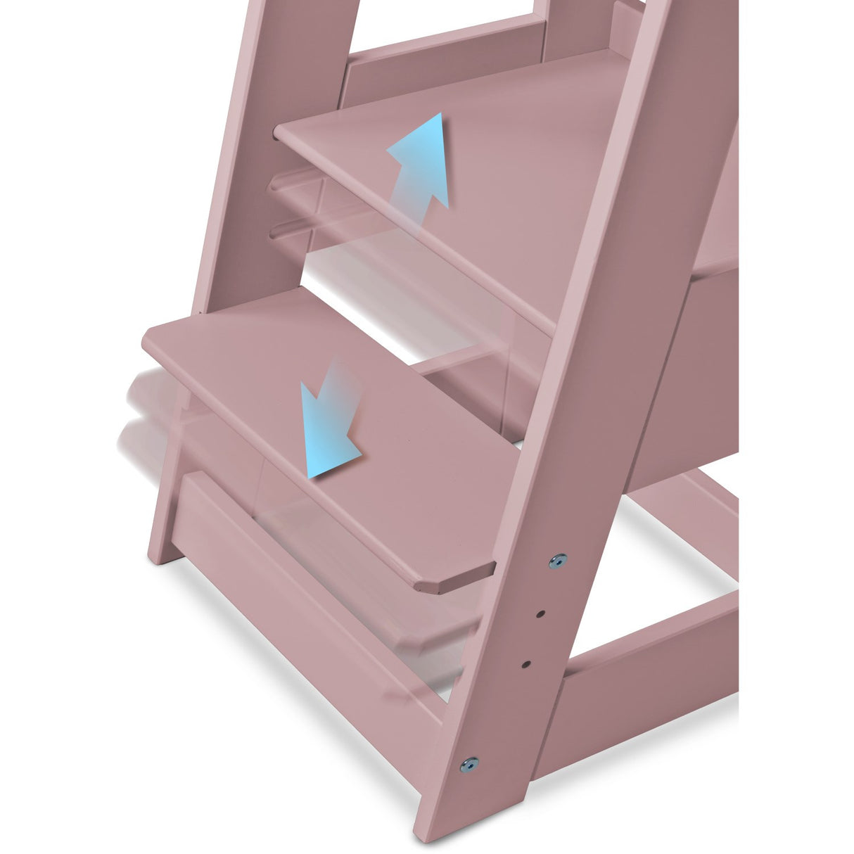 tiSsi® Oriental Rosa Laquer Felix Learning Tower Solid Beech