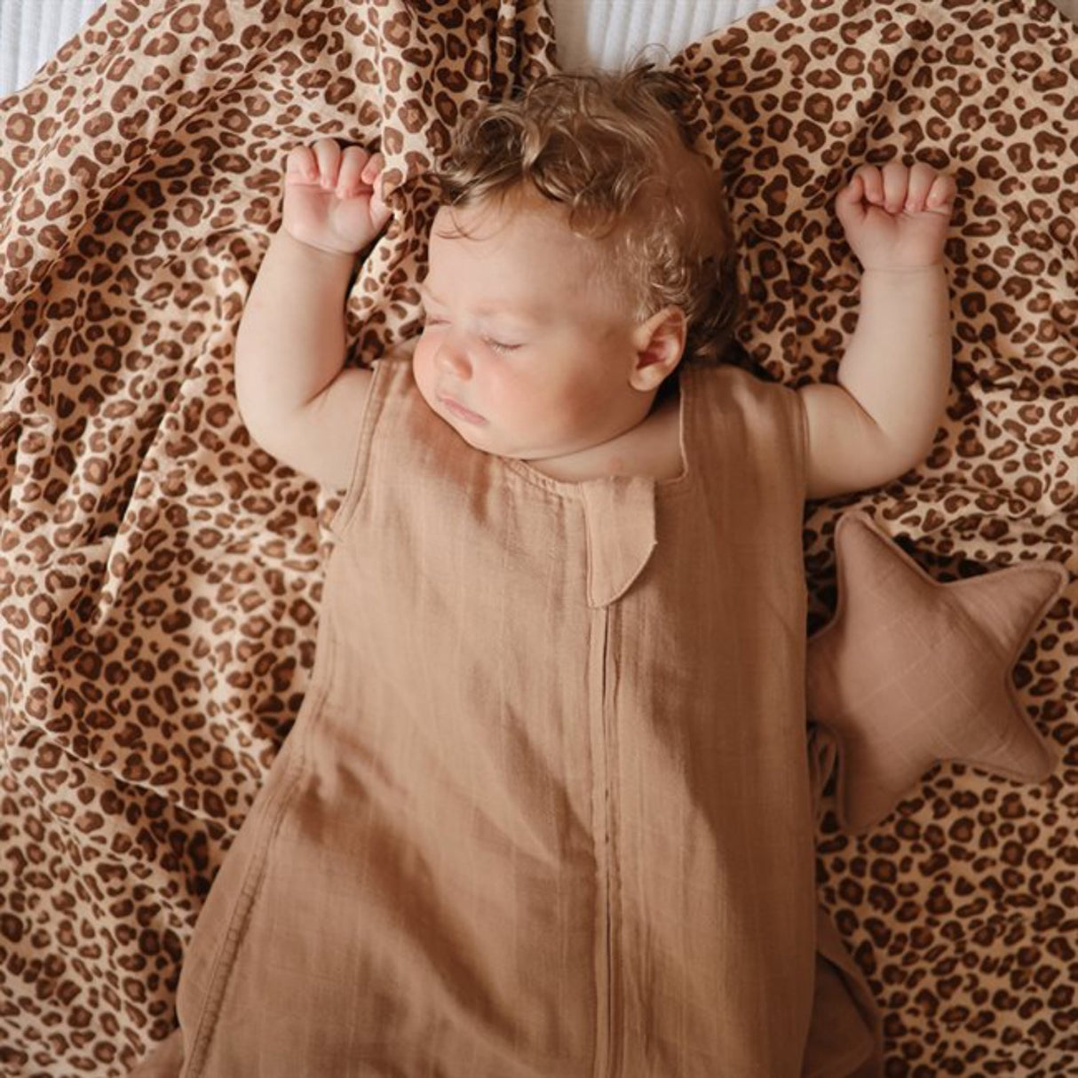 Mushie Natural Muslin Sleep Bag
