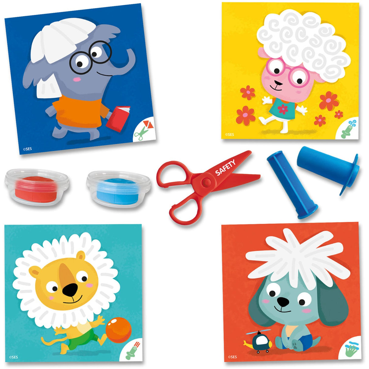 SES Creative My First Modeling Wax Hairdresser