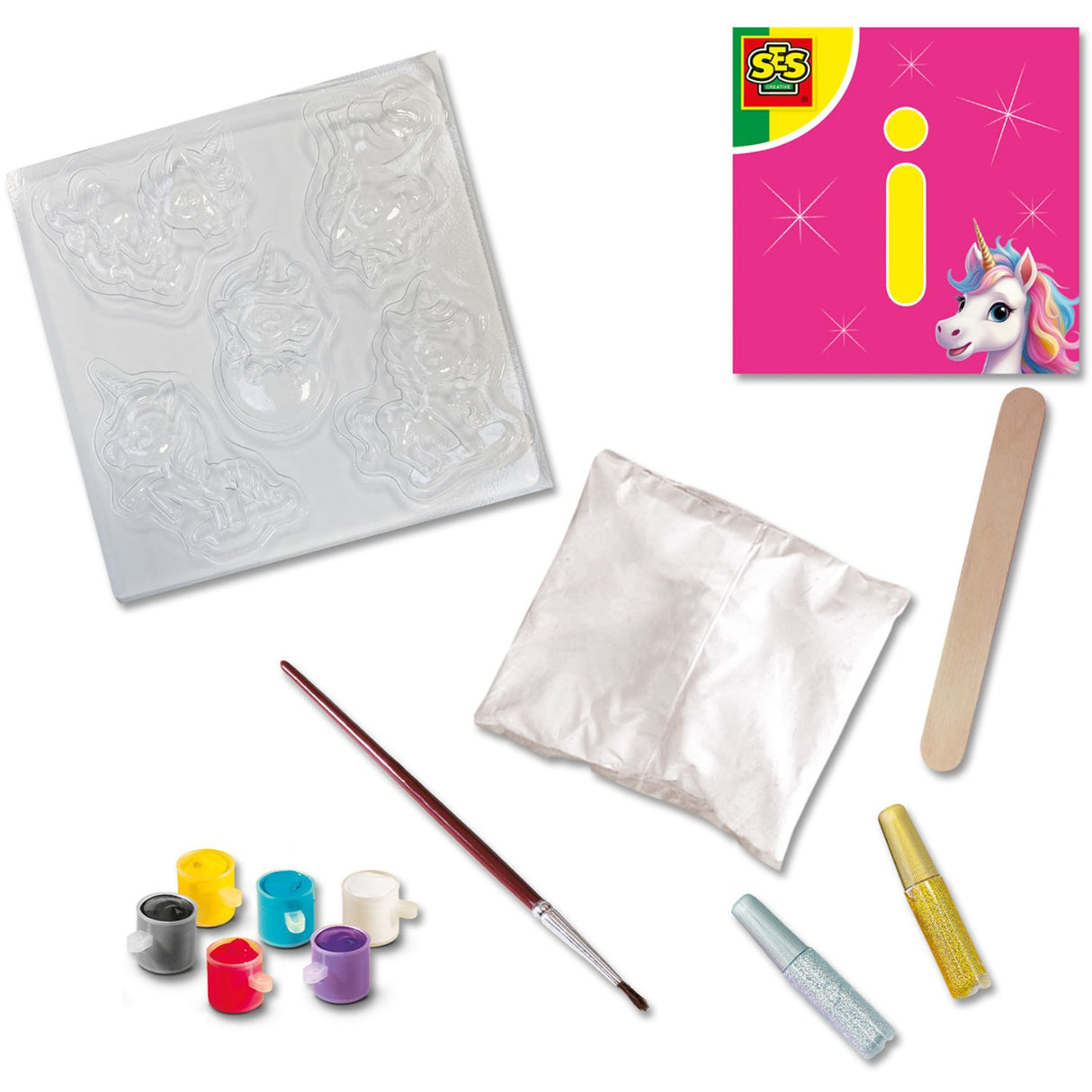 SES Creative Cast & Paint Unicorn Babies