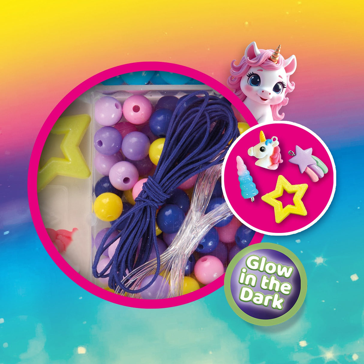 SES Creative Jewelry Set Galaxy Beads