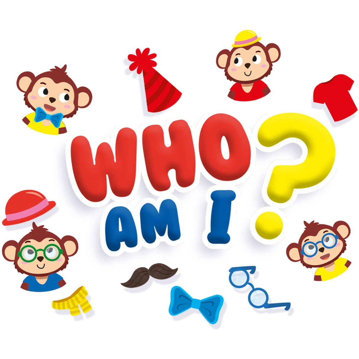 SES Creative Who am I? Window Stickers