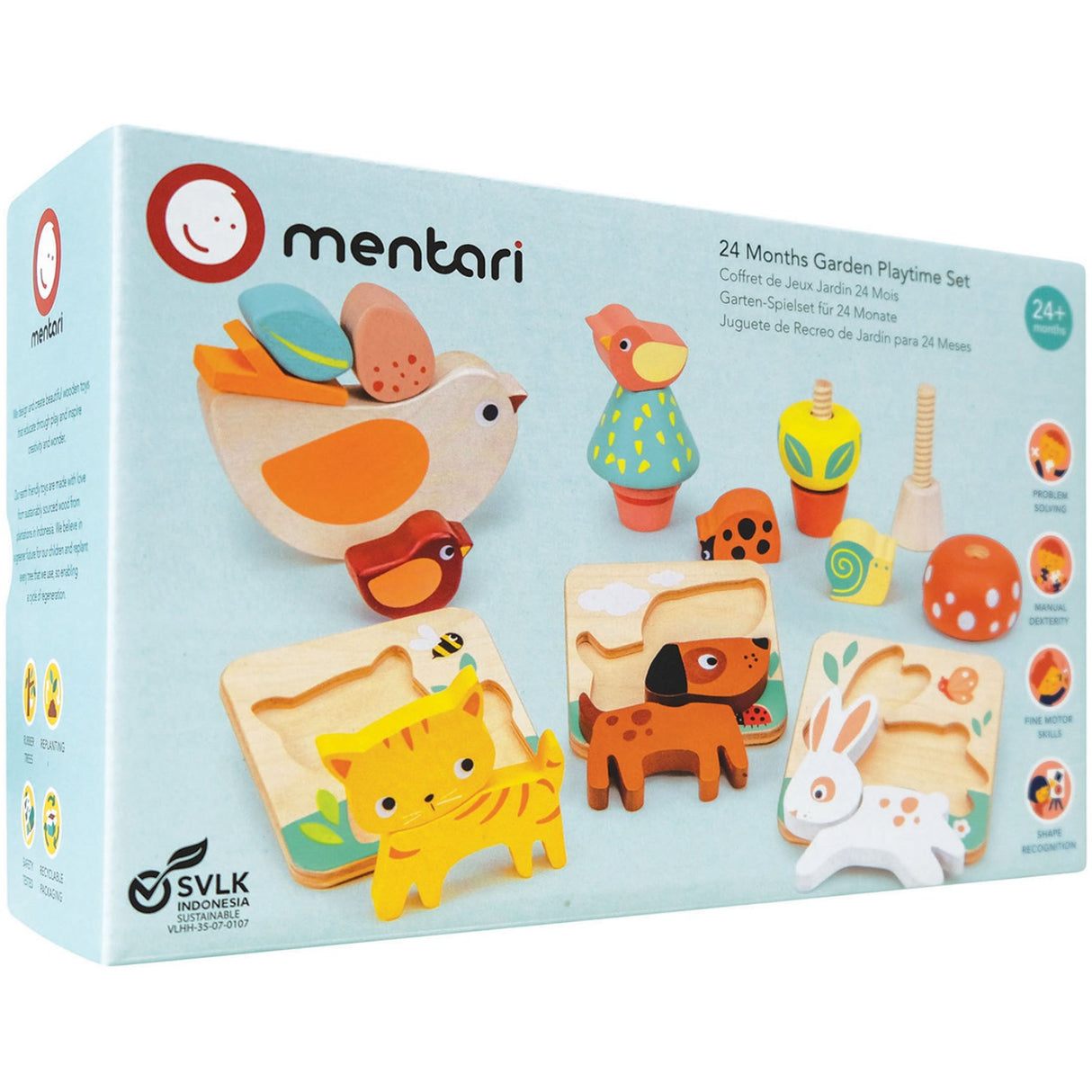 Mentari Puzzle Set Garden Theme