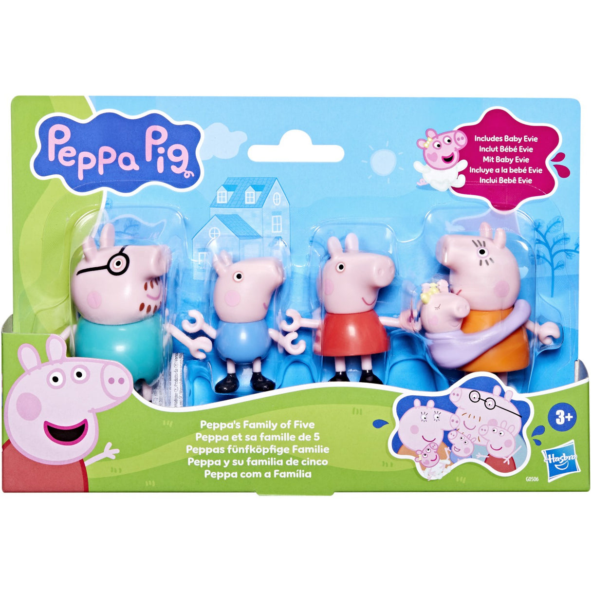 Peppa Pig Familie 5 Pakke