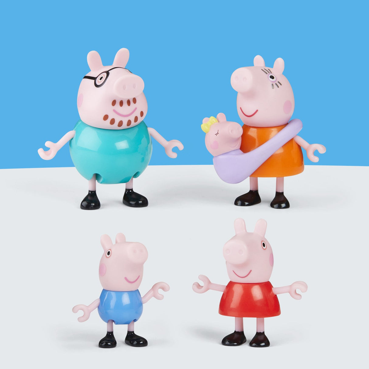 Peppa Pig Familie 5 Pakke