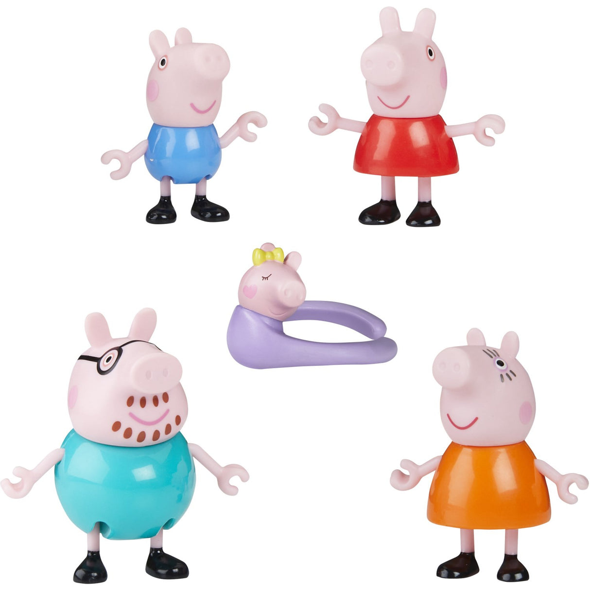 Peppa Pig Familie 5 Pakke