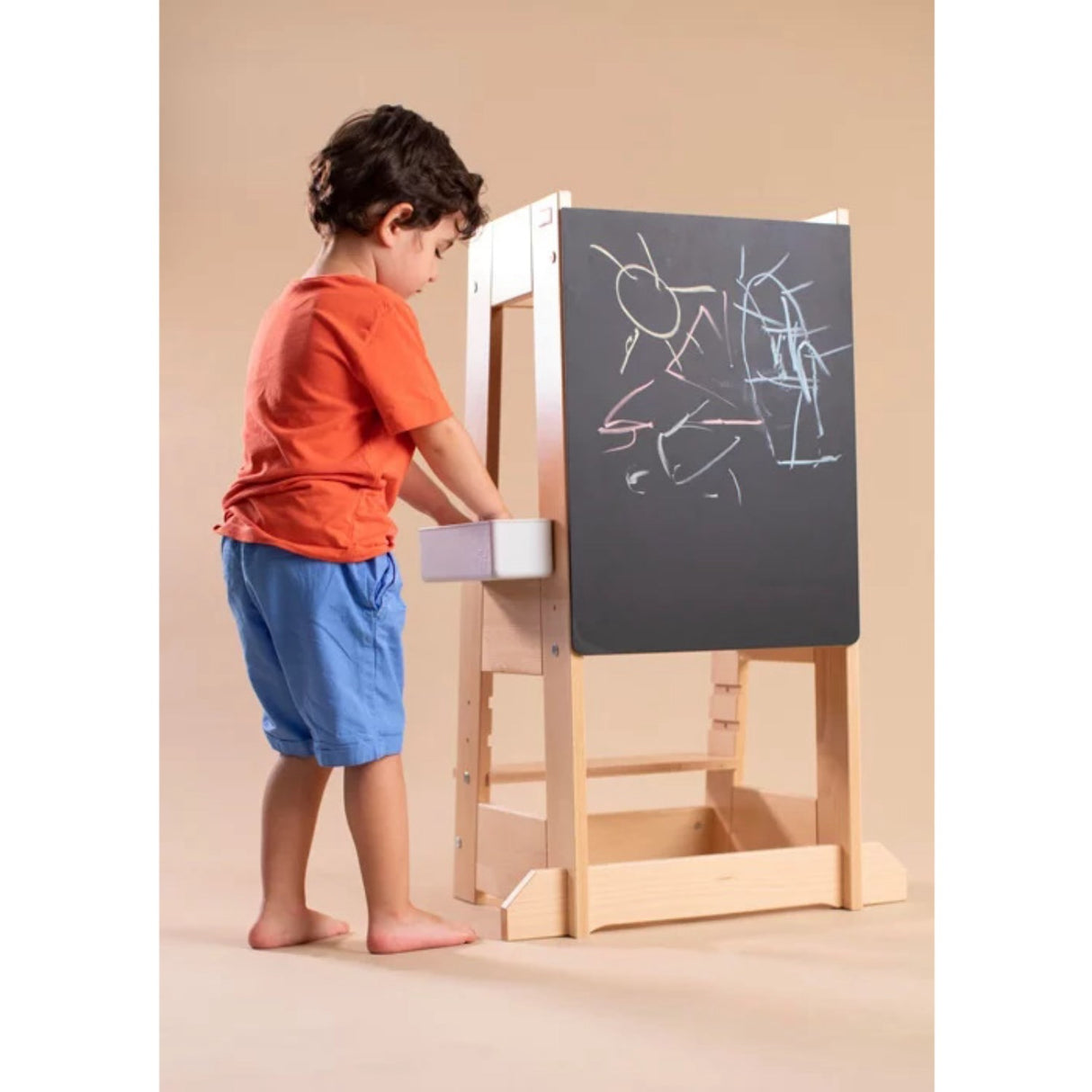 tiSsi® Black Felix Sort Tavle Til Learning Tower Felix