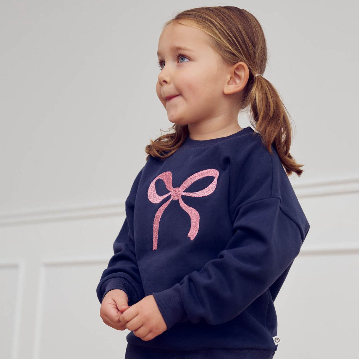 Müsli Night Blue Bow Sweatshirt