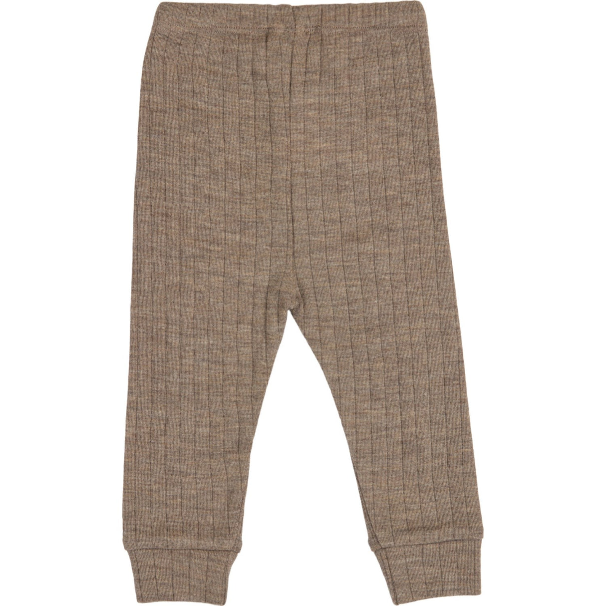 Müsli Walnut Melange Woolly Rib Cuff Pants