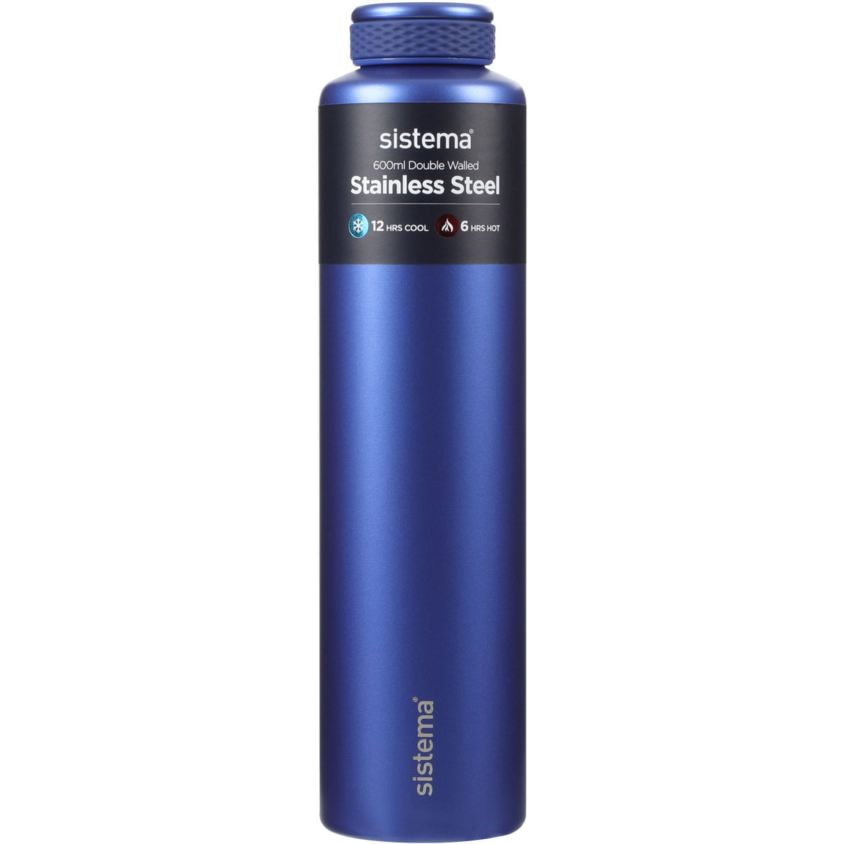 Sistema Future Dusk Stainless Steel Thermal Bottle 600 Ml