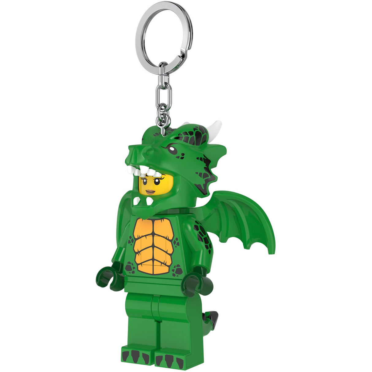 Euromic Lego® Minifigures™Keychain Light Green Dragon Girl