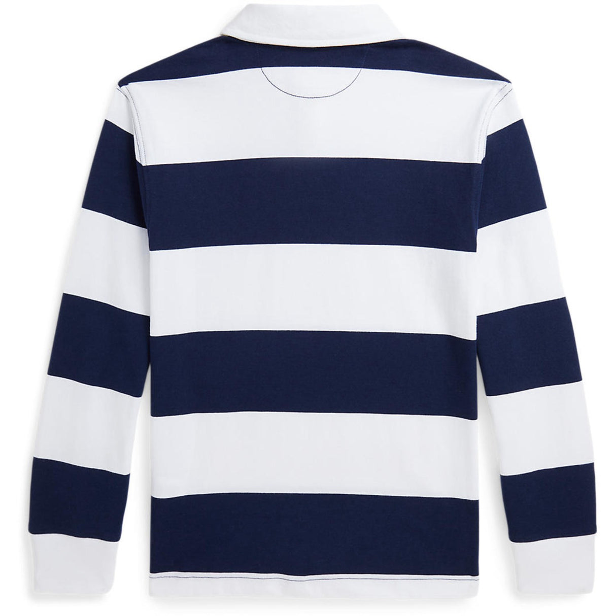 Polo Ralph Lauren White/Cruise Navy Boy Rugby L/S T-Shirt