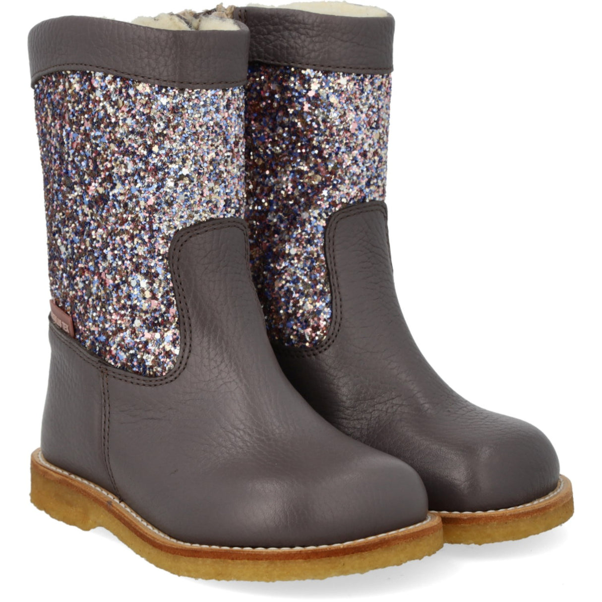 Angulus Lavender/Pastel Multi Glitter TEX Glitter Boot with Glitter and Zipper